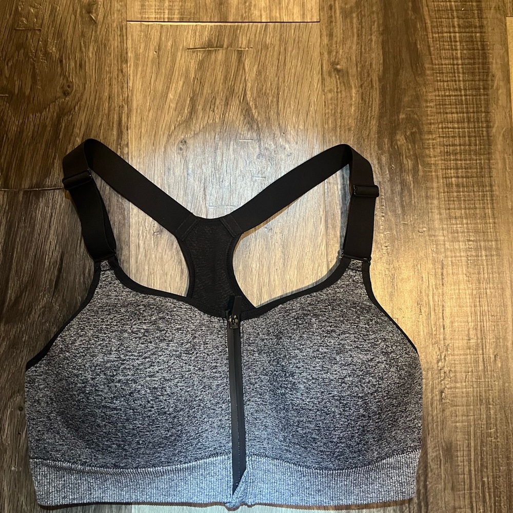 Women's Gray Sports Bra